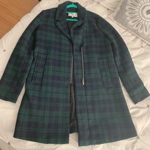 Plaid coat